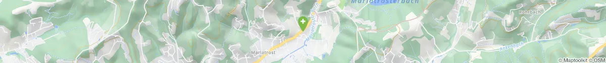 Kartendarstellung des Standorts für Lebenskraft Apotheke in 8044 Graz
